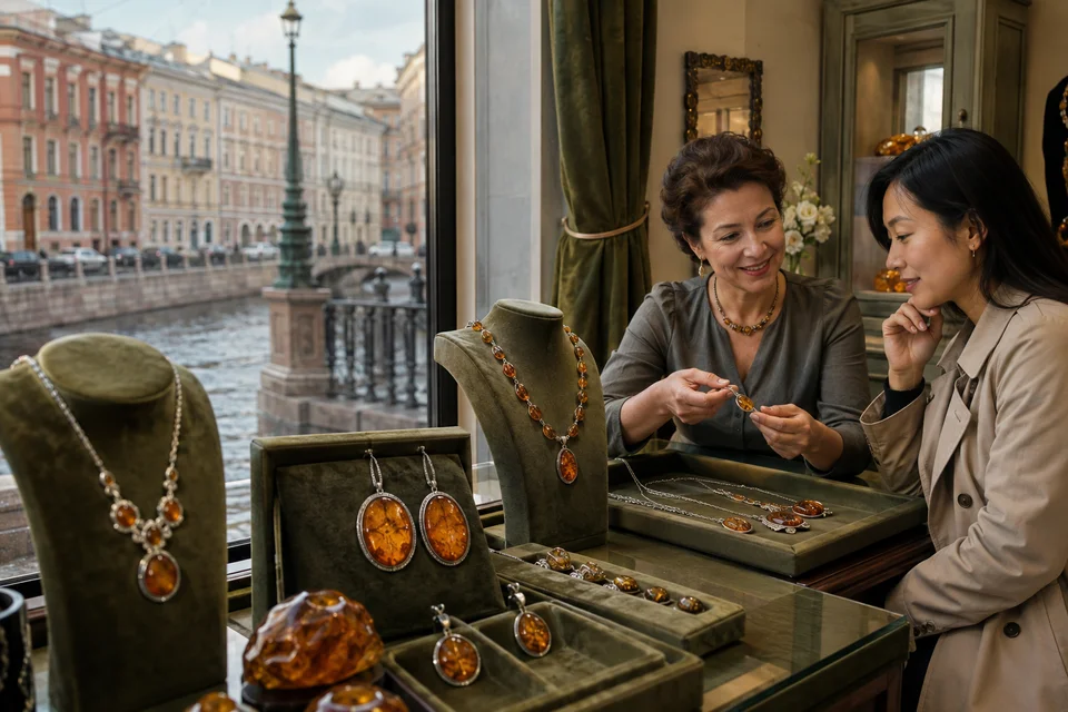 Amber jewellery & souvenir retail