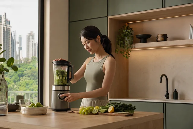 Editorial scene for home appliances ecommerce