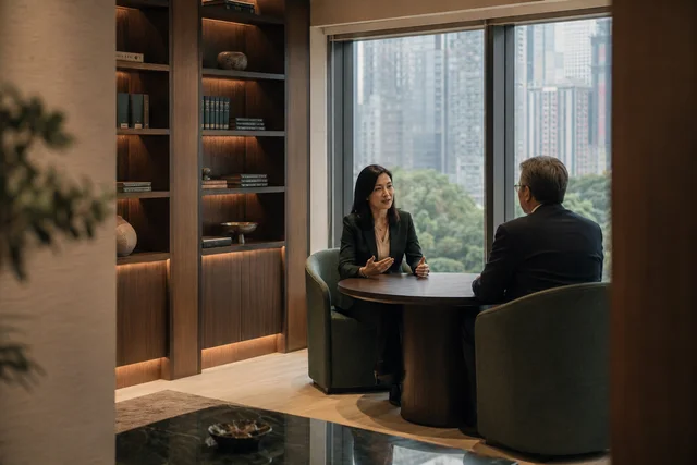 Editorial scene for specialist legal services